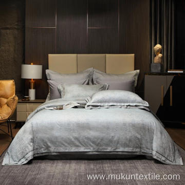 Fast Delivery 100 yarn-dyed jacquards Luxury Bedding Set